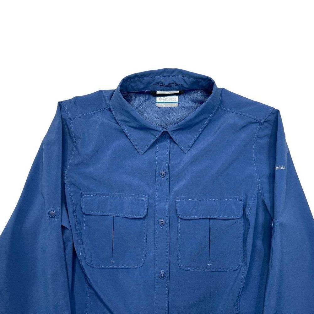 Columbia Women's Arrowhead Trail II Omni-Shade Long Sleeve Button Down Shirt - Picture 3 of 10